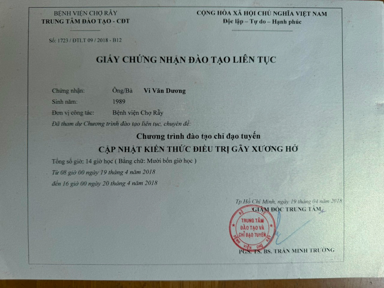 Bằng cấp 13