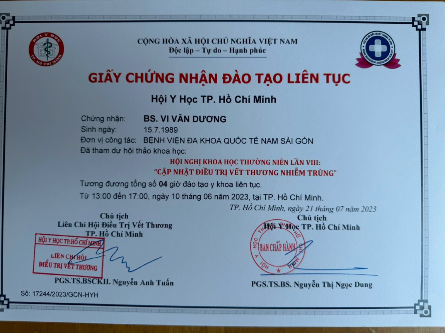 Bằng cấp 3