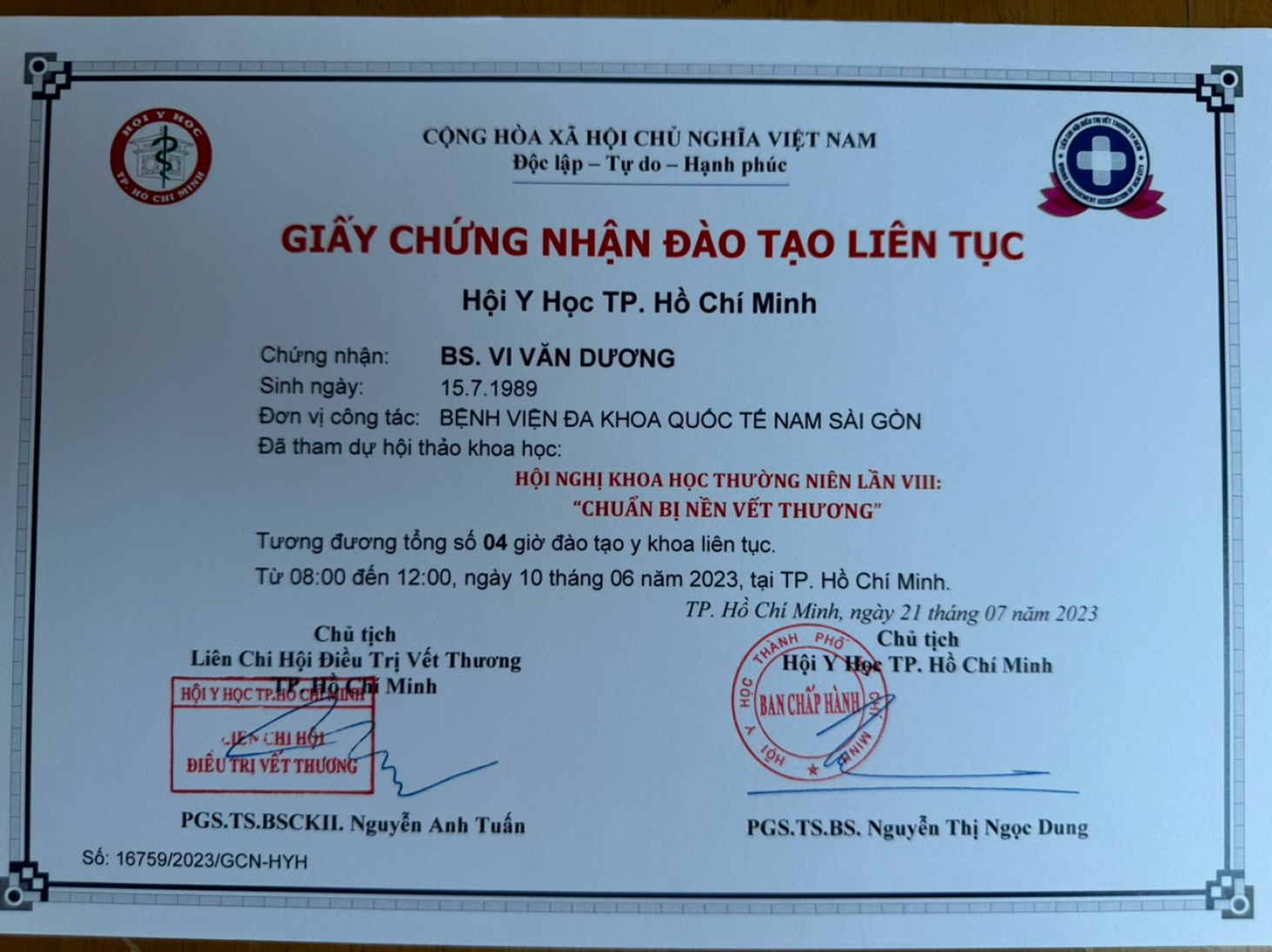 Bằng cấp 7